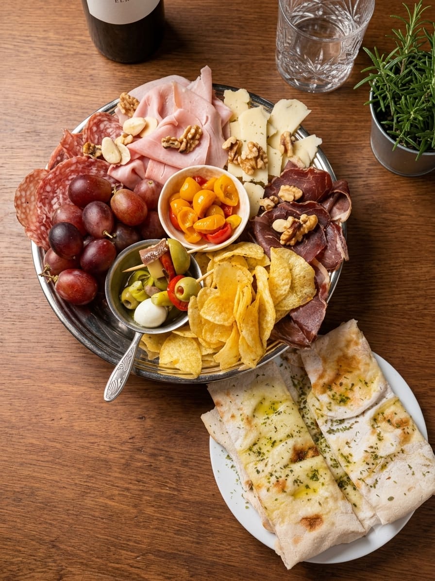 Picada gourmet en El Patio